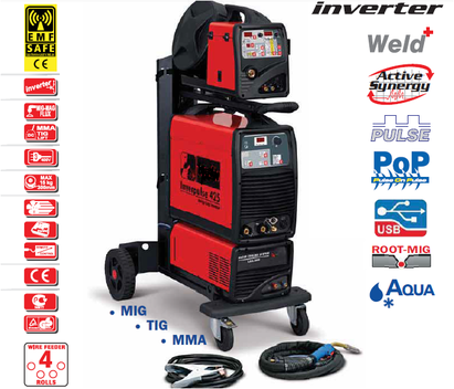 advanced MIG MAG welding machine for heavy duty applications