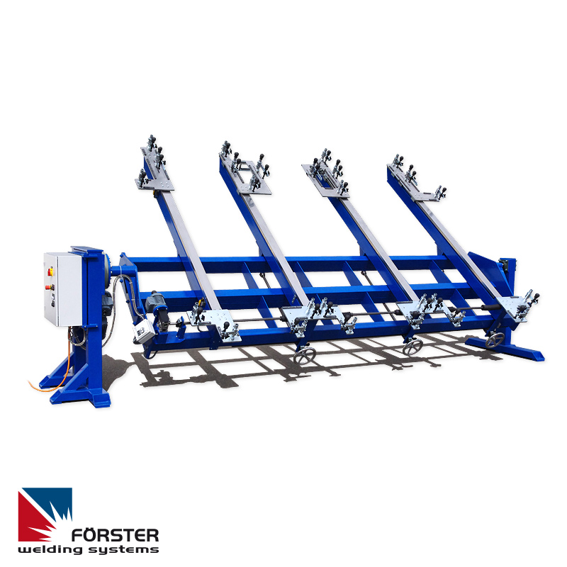 heavy duty resistance welding machine for steel fabrication plants