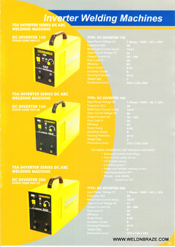 OEM compatible welding consumables for telwin and forster systems