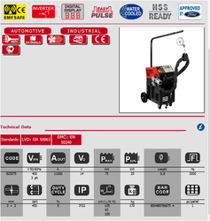 advanced spot welding machine with automatic parameter control