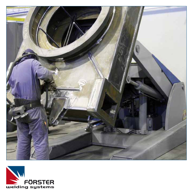 automated welding system for robotic production lines