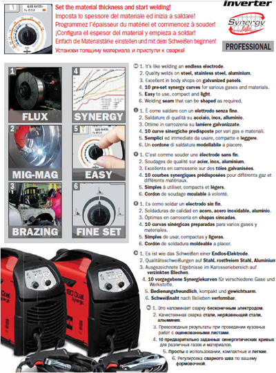 pulse MIG welding system for aluminum and stainless steel