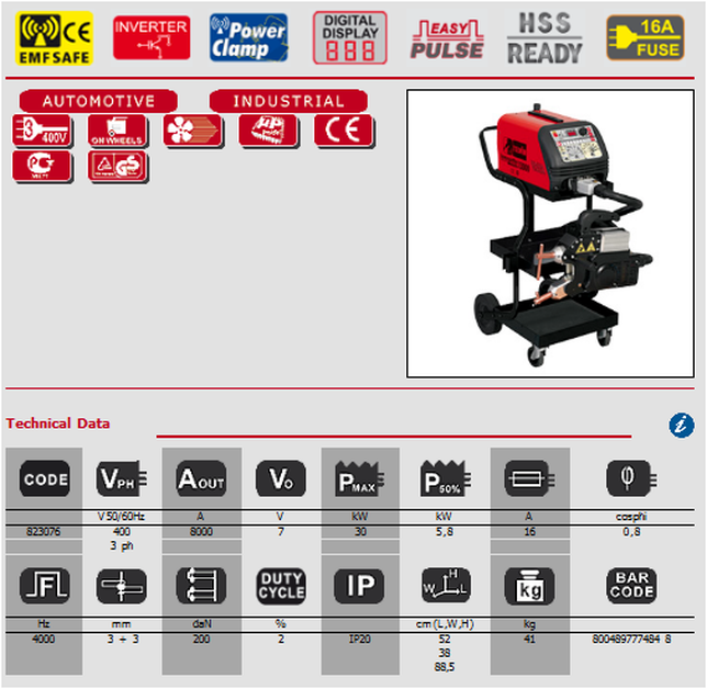 spot welding machine with digital control panel for accurate settings