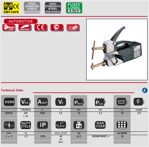 industrial resistance welding setup for high strength steel joining