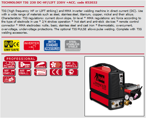 industrial TIG welding setup for high quality fabrication work
